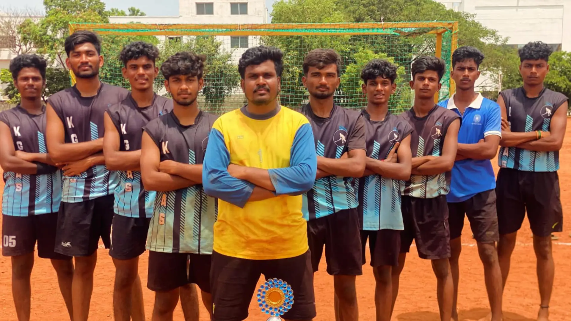 B.Sc. ECS Students Secure Runner-up Position in Hockey Tournament at PPG College of Arts and Science.