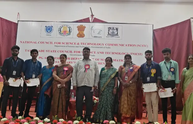 III B.Sc. ECS Students Win Technical Project Submission Event at Queen Mary’s College.
