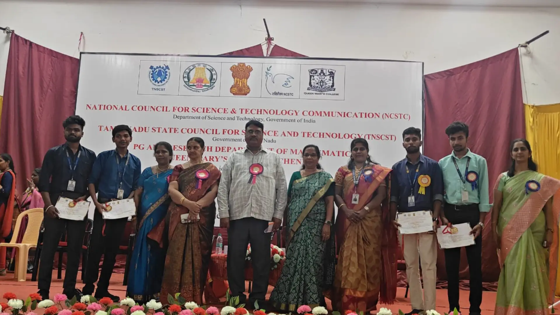 III B.Sc. ECS Students Win Technical Project Submission Event at Queen Mary’s College.