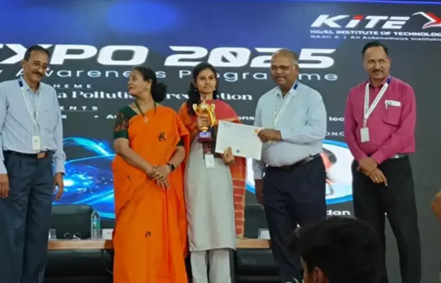 Sri Ambal P (2024 Batch) Secures First Place in Poster Creation (English).