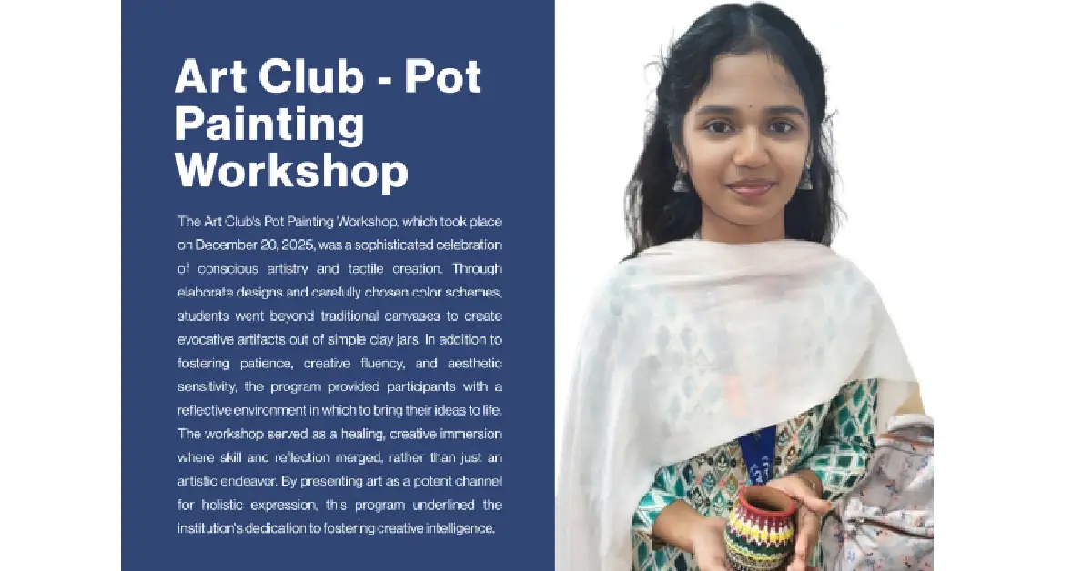 Art Club – Pot Painting Workshop