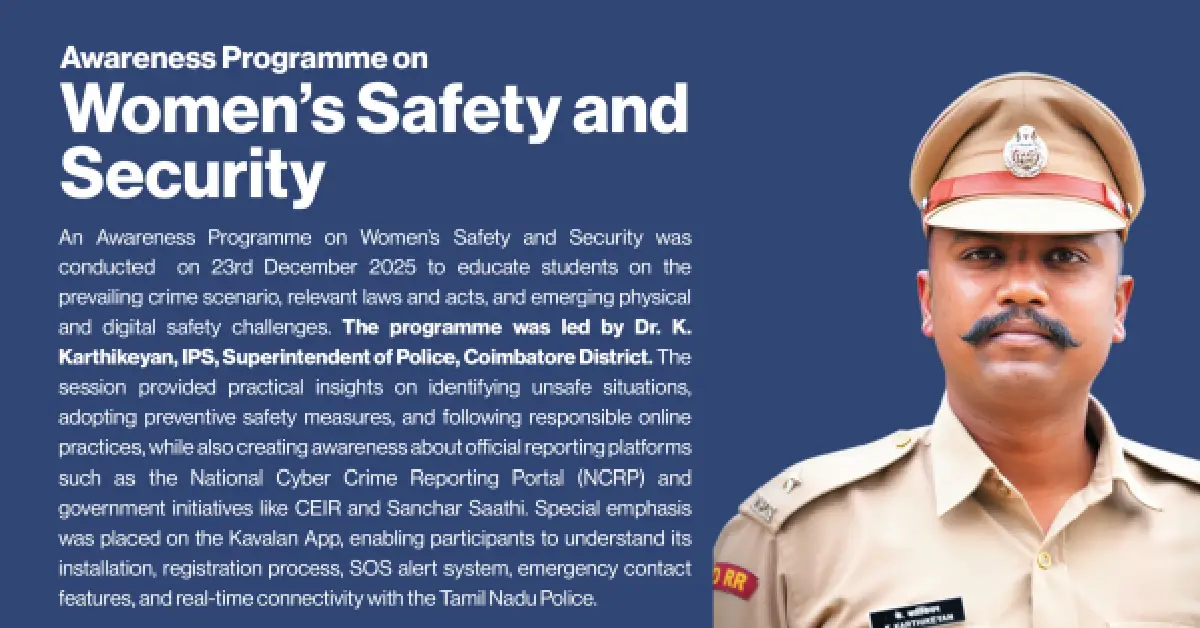 Awareness Programme on Women’s Safety and Security