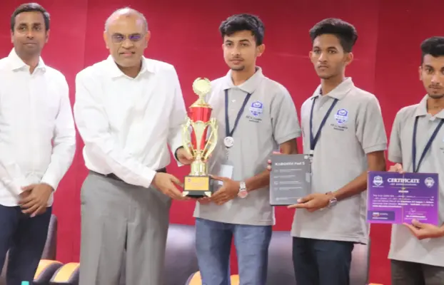 I B.Sc. ECS Students Win First Prize in Deep Racer 2.0 League – 48 Hour Bootcamp at KGiSL Educational Institutions.