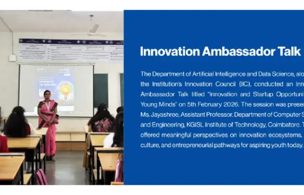 Innovation Ambassador Talk