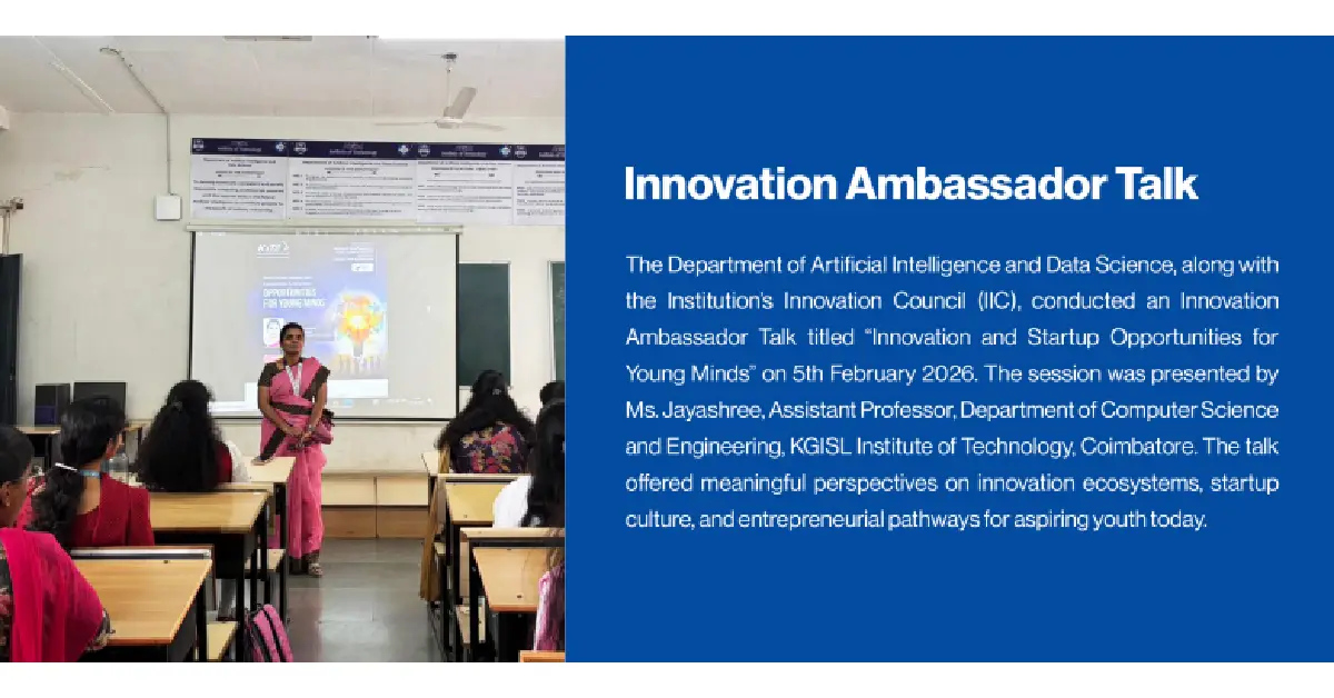 Innovation Ambassador Talk