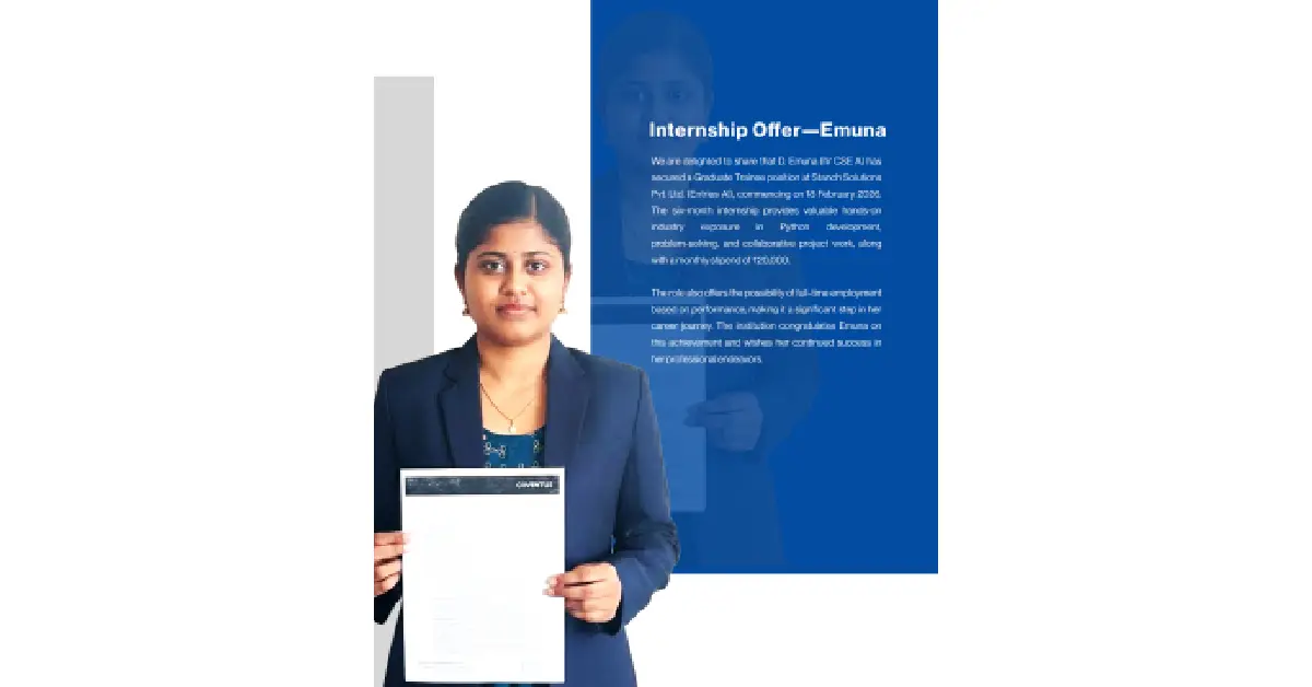 Internship Offer-Emuna